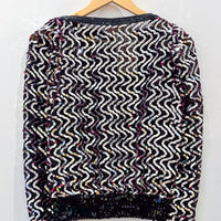 Vintage Sequin Mesh Top