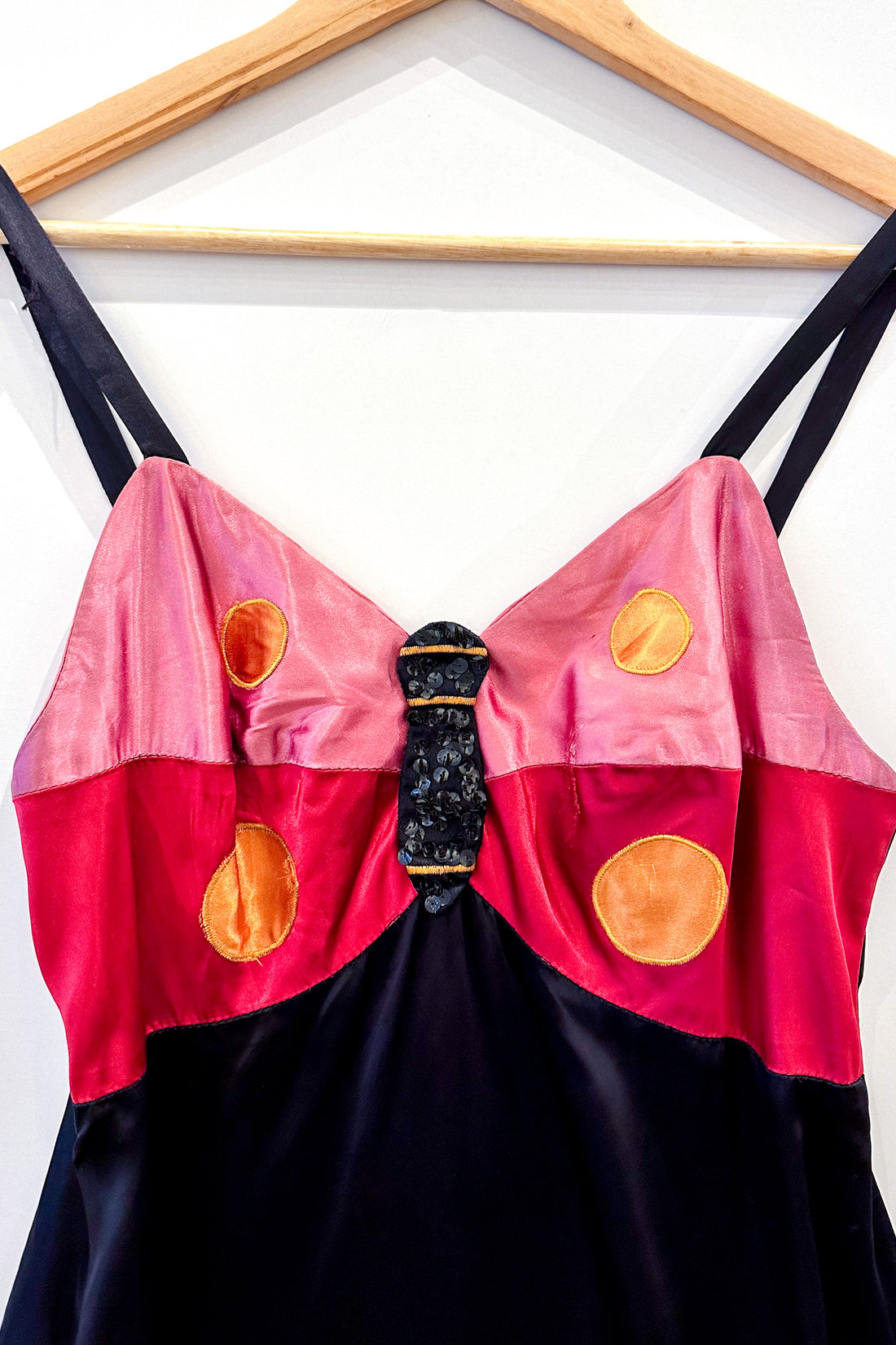 Vintage Maxi Librati Butterfly Dress
