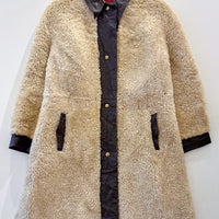 Vintage Sheepskin & Leather Coat