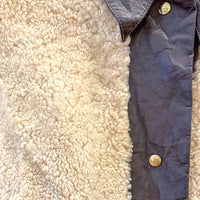 Vintage Sheepskin & Leather Coat