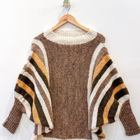 Vintage Hand Knitted Batwing Jumper