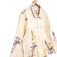 Marley embroidered linen shirt