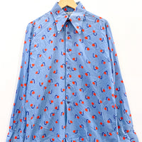 Vintage Tulip Dagger Collar Shirt