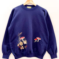 Vintage Woodland Crew Neck Sweater