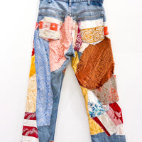 Vintage Levi’s Patchwork Jeans