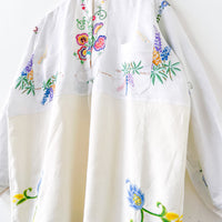 Margo Hand Embroidered Linen Dress