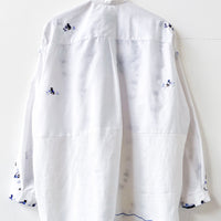 Margo Hand Embroidered Linen Dress