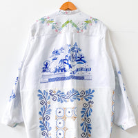 Margo Hand Embroidered Linen Dress