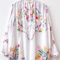 Margo Hand Embroidered Linen Dress