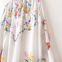 Margo Hand Embroidered Linen Dress