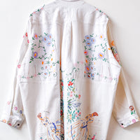 Margo Hand Embroidered Linen Dress