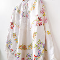 Margo Hand Embroidered Linen Dress
