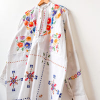 Margo Hand Embroidered Linen Dress