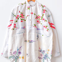 Margo Hand Embroidered Linen Dress
