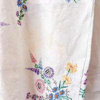 Margo Hand Embroidered Linen Dress