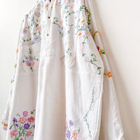 Margo Hand Embroidered Linen Dress