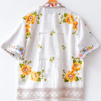 Dallas Unisex Linen Cuban Shirt