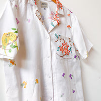 Dallas Unisex Linen Cuban Shirt