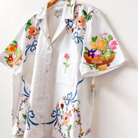 Dallas Unisex Linen Cuban Shirt