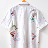Dallas Unisex Linen Cuban Shirt