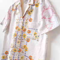 Dallas Unisex Linen Cuban Shirt