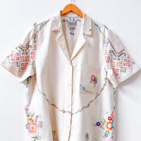 Dallas Unisex Linen Cuban Shirt