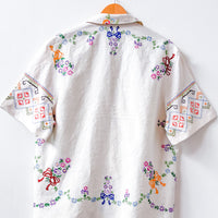 Dallas Unisex Linen Cuban Shirt