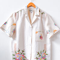 Dallas Unisex Linen Cuban Shirt