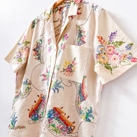 Dallas Unisex Linen Cuban Shirt