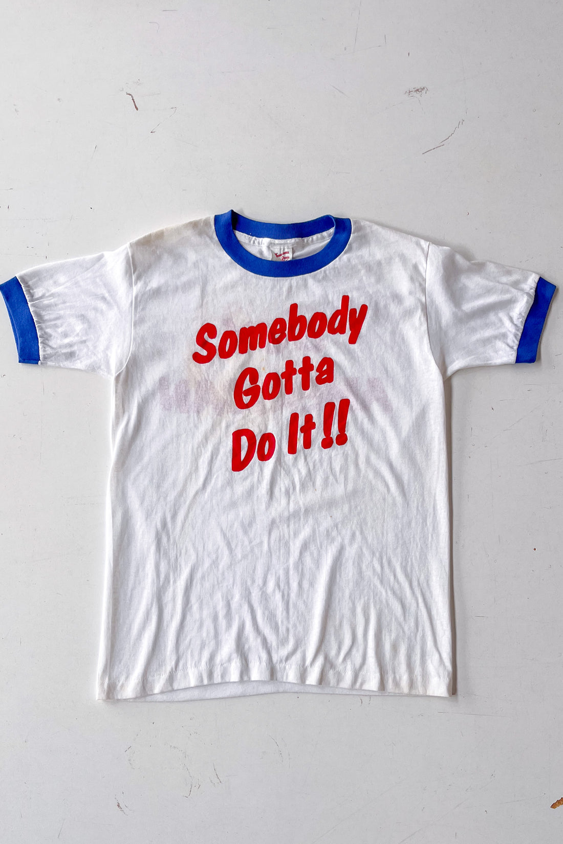 Vintage Paper Thin ringer T-shirt