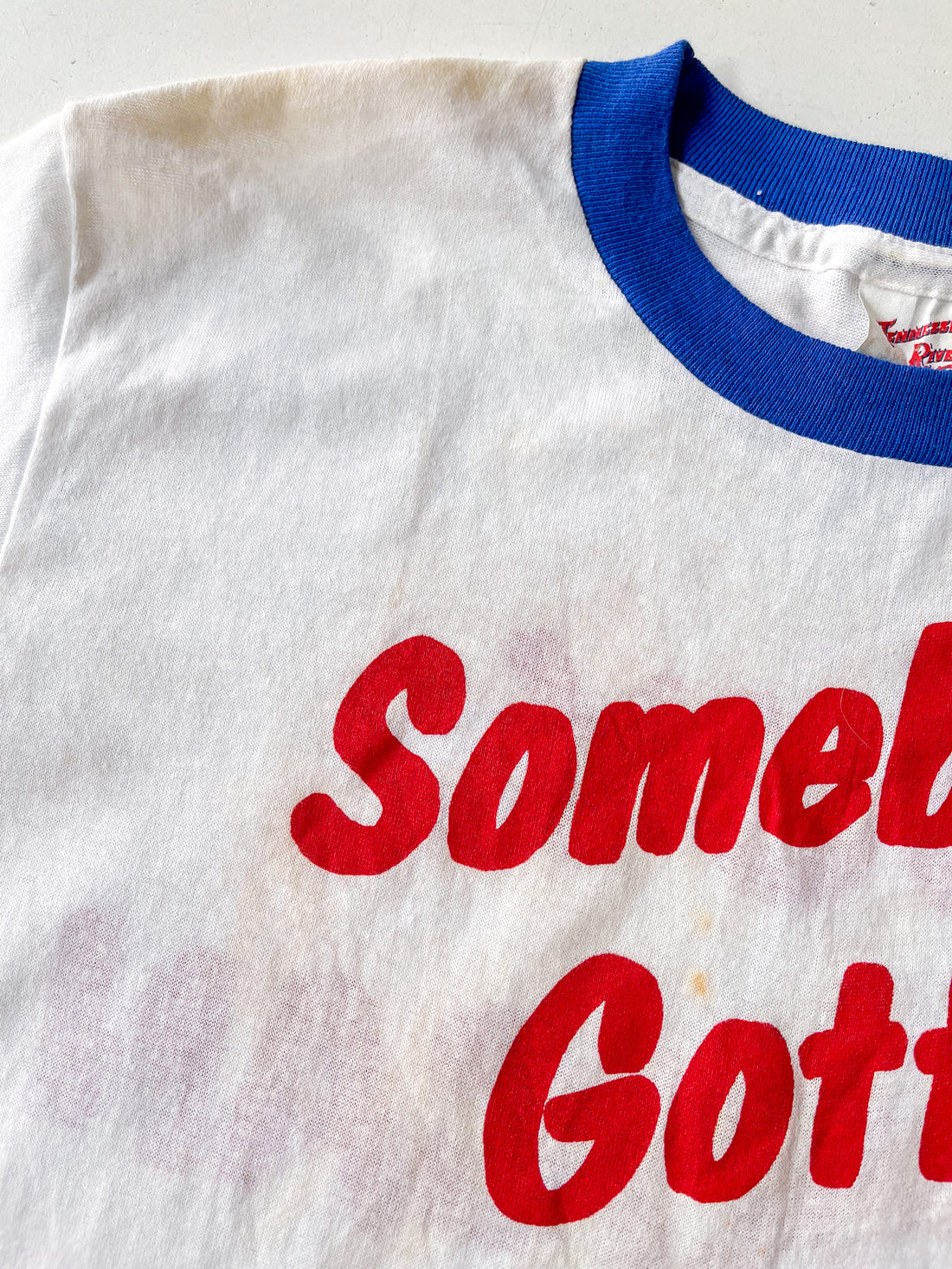 Vintage Paper Thin ringer T-shirt