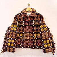 Marley Welsh Tapestry Blanket Chore Jacket