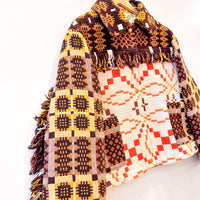 Marley Welsh Tapestry Blanket Chore Jacket