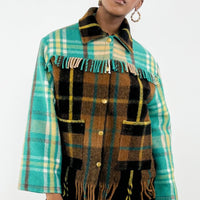 Marley Welsh Tapestry Blanket Chore Jacket