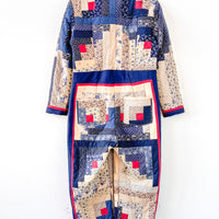 Stella Log Cabin Patchwork Boilersuit