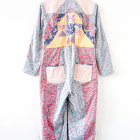 Stella Quilted Ditsy Print Boilersuit