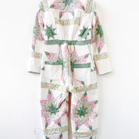 Stella Quilted Patchwork Star Boilersuit
