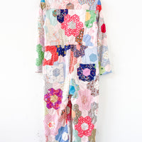 Stella Patchwork Quilt Flower Boilersuit