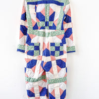 Stella Quilted Patchwork Boilersuit