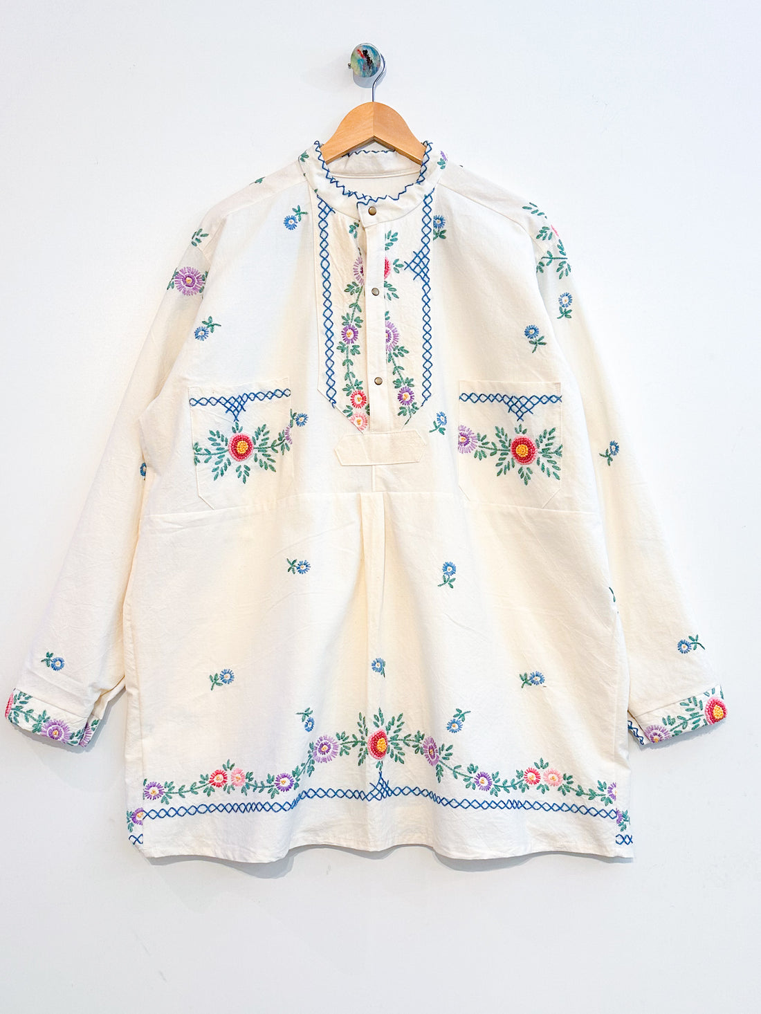 Margo Hand Embroidered Painters Shirt