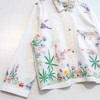 Marley embroidered linen shirt