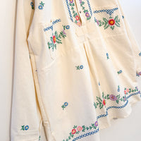 Margo Hand Embroidered Painters Shirt