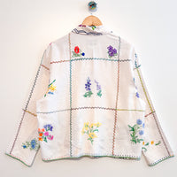 Marley embroidered linen shirt