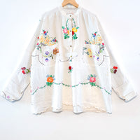 Margo Hand Embroidered Painters Shirt