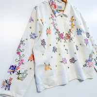 Marley embroidered linen shirt