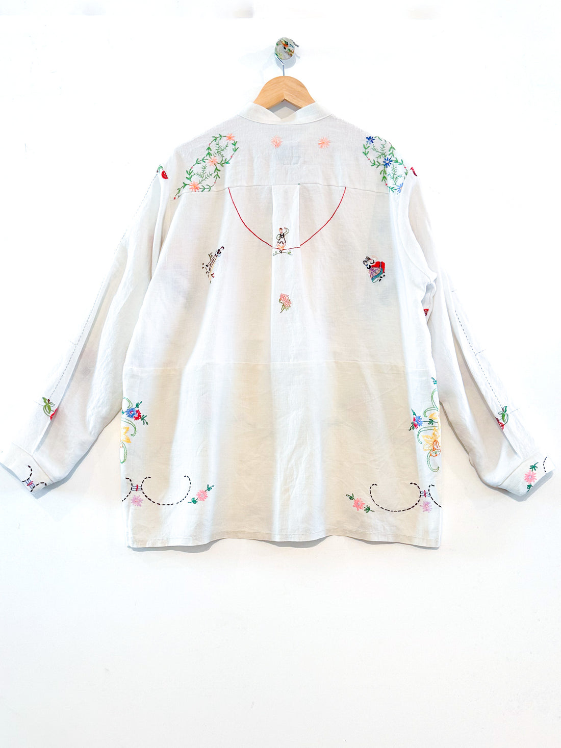 Margo Hand Embroidered Painters Shirt