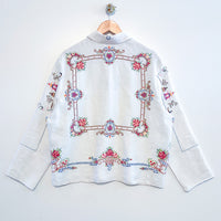 Marley embroidered linen shirt