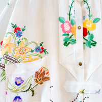 Margo Hand Embroidered Painters Shirt