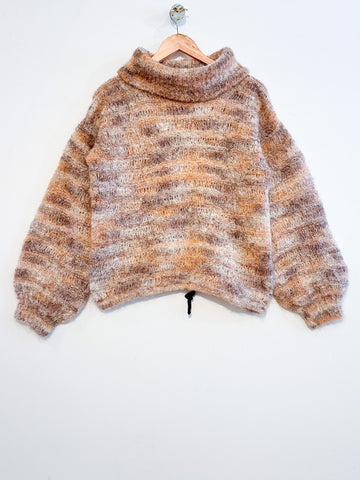 Vintage Roll Neck Mohair jumper