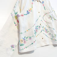 Marley embroidered linen shirt